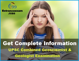 UPSC Combined Geoscientist & Geologist Examination