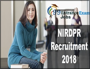 NIRDPR Recruitment 2018