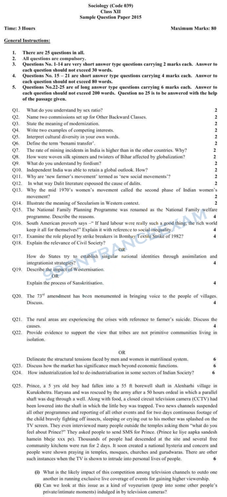 sample apa research paper sociology