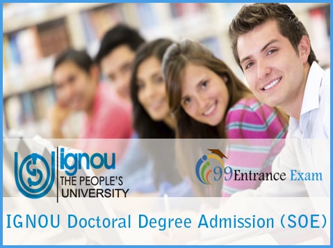 IGNOU Doctoral Degree Admission (SOE)