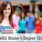 IGNOU Master's Degree (SOH)