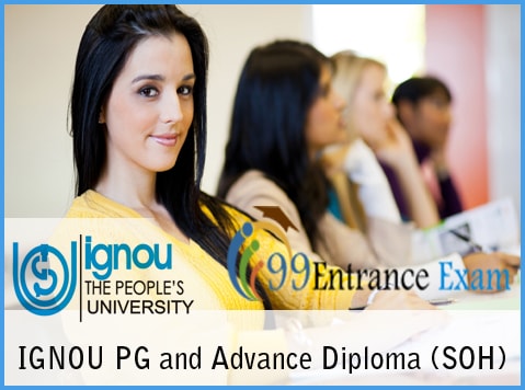 IGNOU PG and Advance Diploma (SOH)