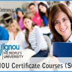 IGNOU Certificate Courses (SOH)