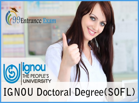 IGNOU Doctoral Degree(SOFL)