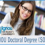 IGNOU Doctoral Degree (SOCE)