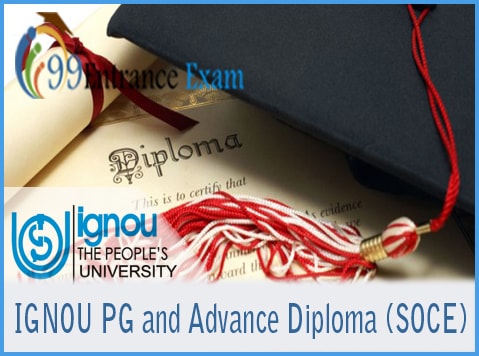 IGNOU PG and Advance Diploma (SOCE)
