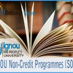 IGNOU Non-Credit Programmes (SOET)