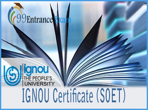 IGNOU Certificate (SOET)