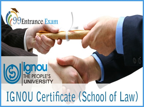 IGNOU Certificate (School of Law)