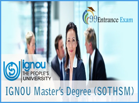 IGNOU Master’s Degree (SOTHSM)