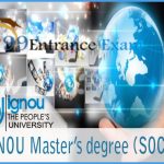 IGNOU Master’s degree (SOCIS)