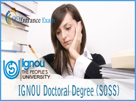 IGNOU Doctoral Degree (SOSS)