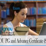IGNOU PG and Advance Certificate (SOSS)