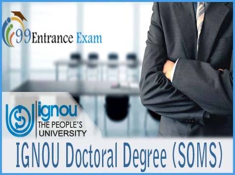 IGNOU Doctoral Degree (SOMS)