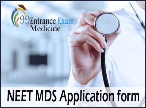 NEET MDS Application form 2022