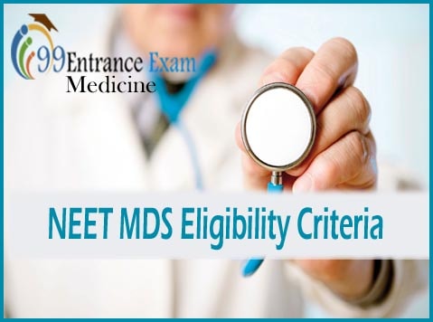 NEET MDS Eligibility criteria 2022