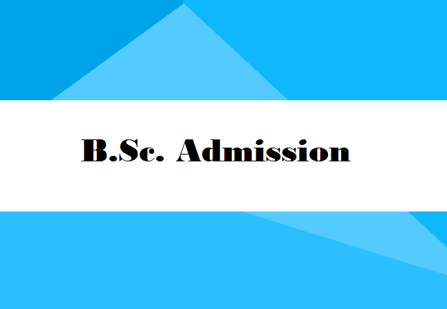 B.Sc. Admission