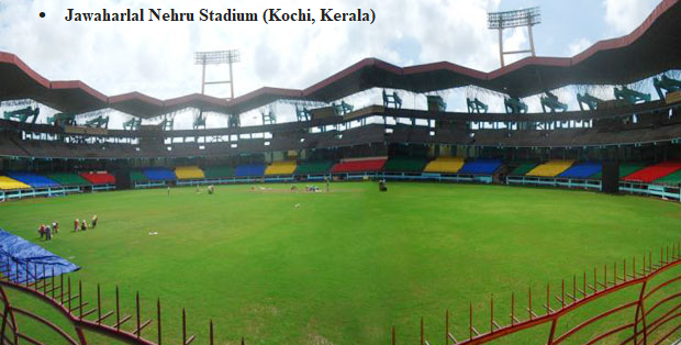 Jawaharlal Nehru Stadium Kochi.