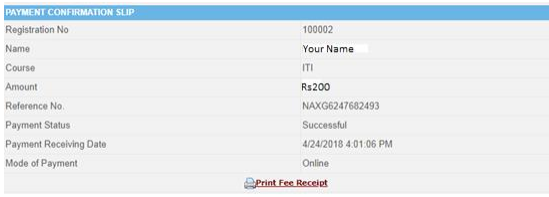 Delhi ITI Application