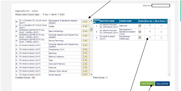 Delhi ITI Application