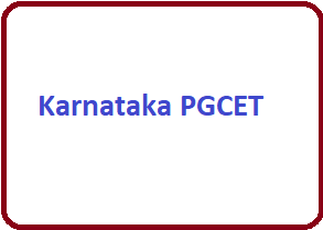 Karnataka PGCET