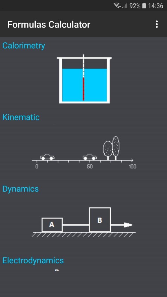 Physics Formula Calculator