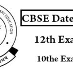 CBSE Time Table