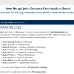 WBJEE JENPAS 2023