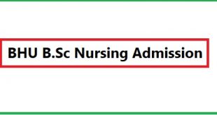 BHU b.sc nursing 2022