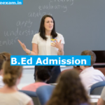 b.ed admission