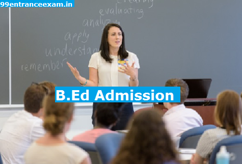 b.ed admission