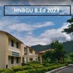HNBGU B.Ed 2023