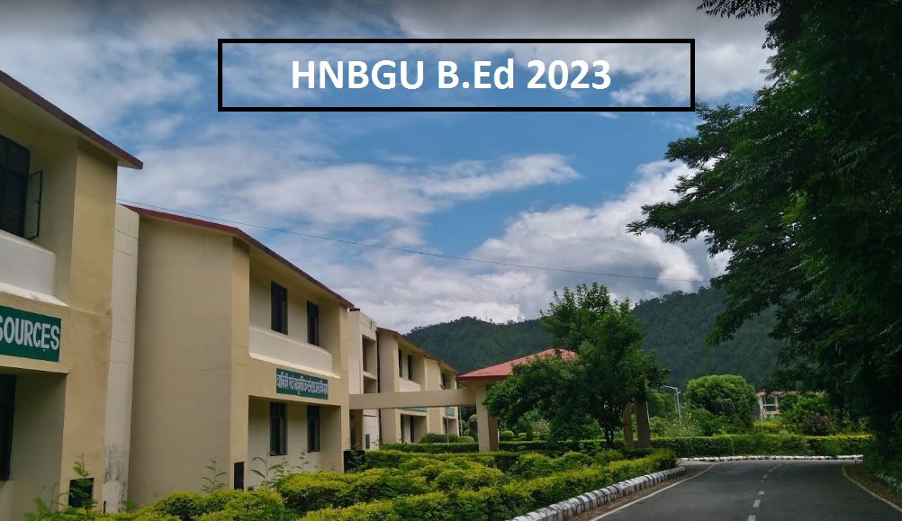 HNBGU B.Ed 2023