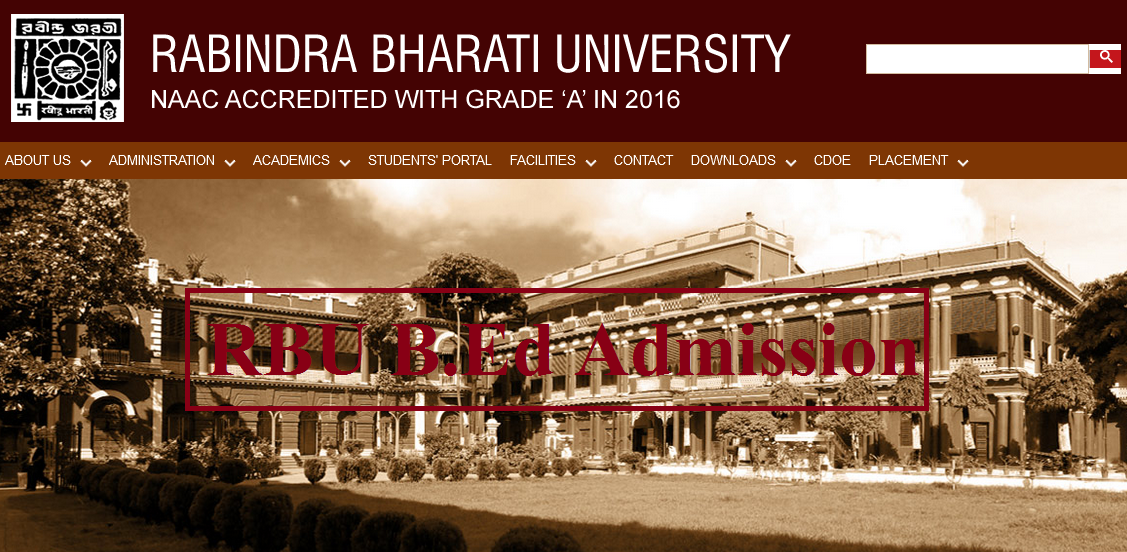 RBU B.Ed Admission