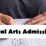 Visual Arts admission 2023