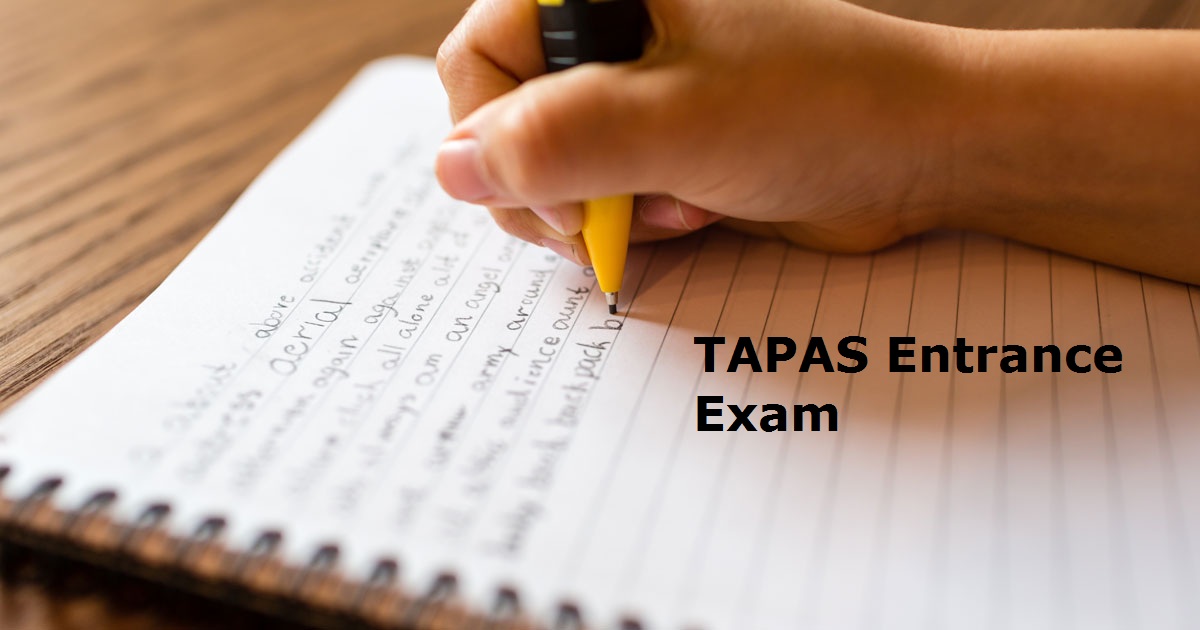 TAPAS Entrance Exam