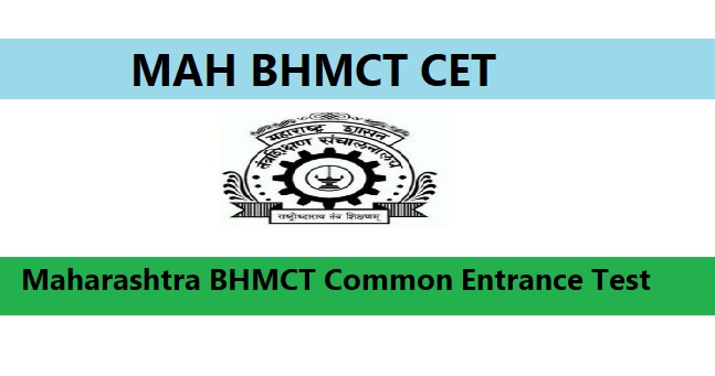 MAH BHMCT CET 2024