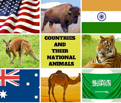 National Animals of Countries around the World - List of National Animals  of all countries 99EntranceExam