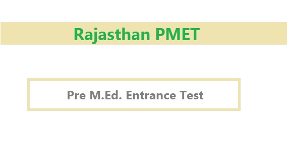 Rajasthan PMET 2023