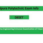 Tripura Polytechnic (DEEET) 2024