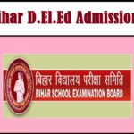 Bihar D.El.Ed Admission