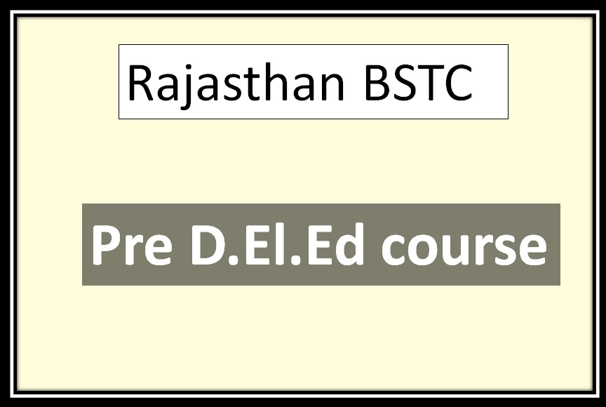 Rajasthan BSTC 2024